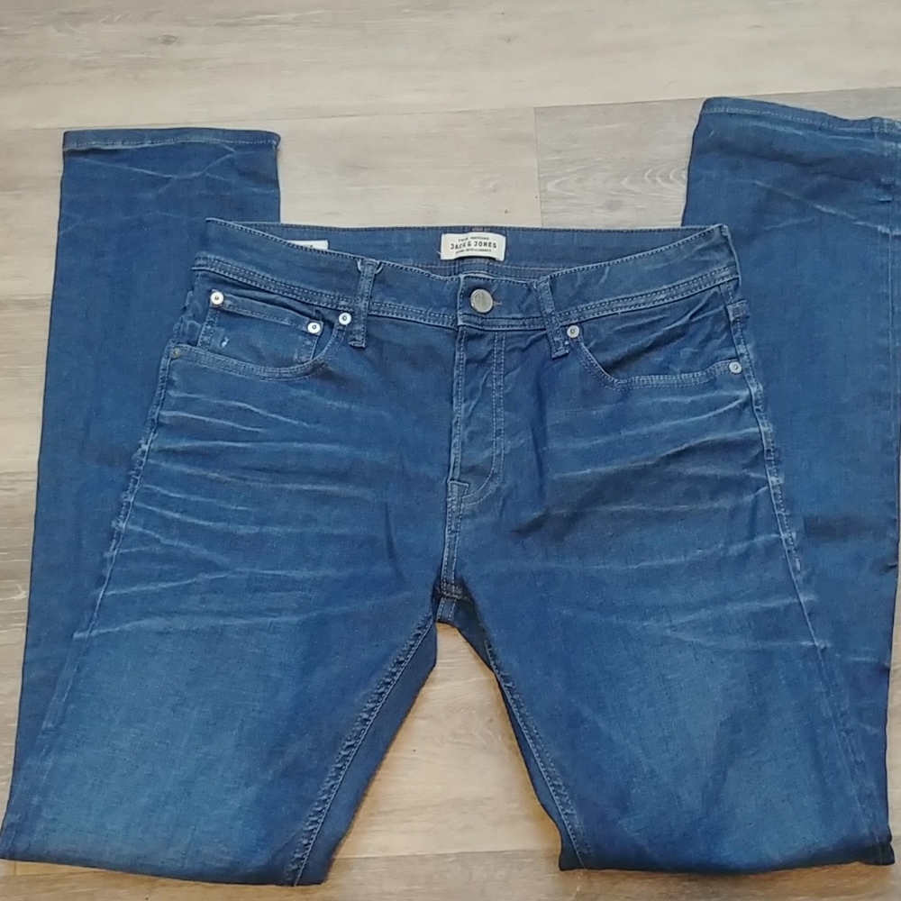 Jack & Jones Slim Fit Tim 33/34 Button Fly